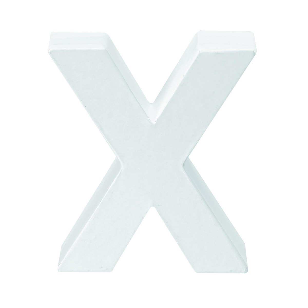 Papp-Buchstaben Y 10x3,5cm